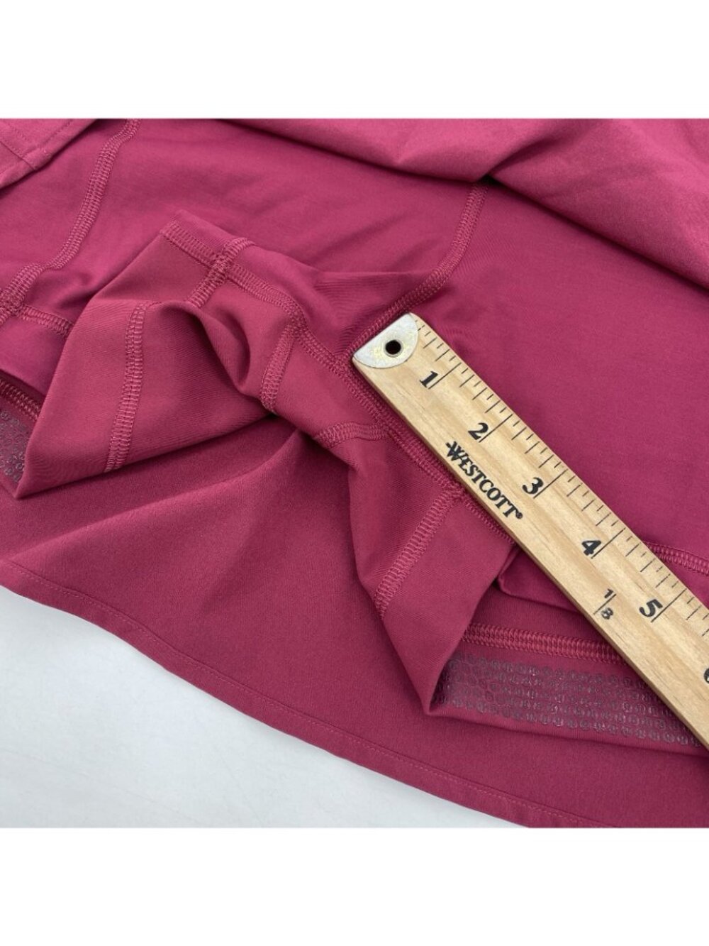 Lululemon Size 8 Lightweight High Rise Tennis Skirt Magenta Smoke LW8AK7S - Picture 7 of 11